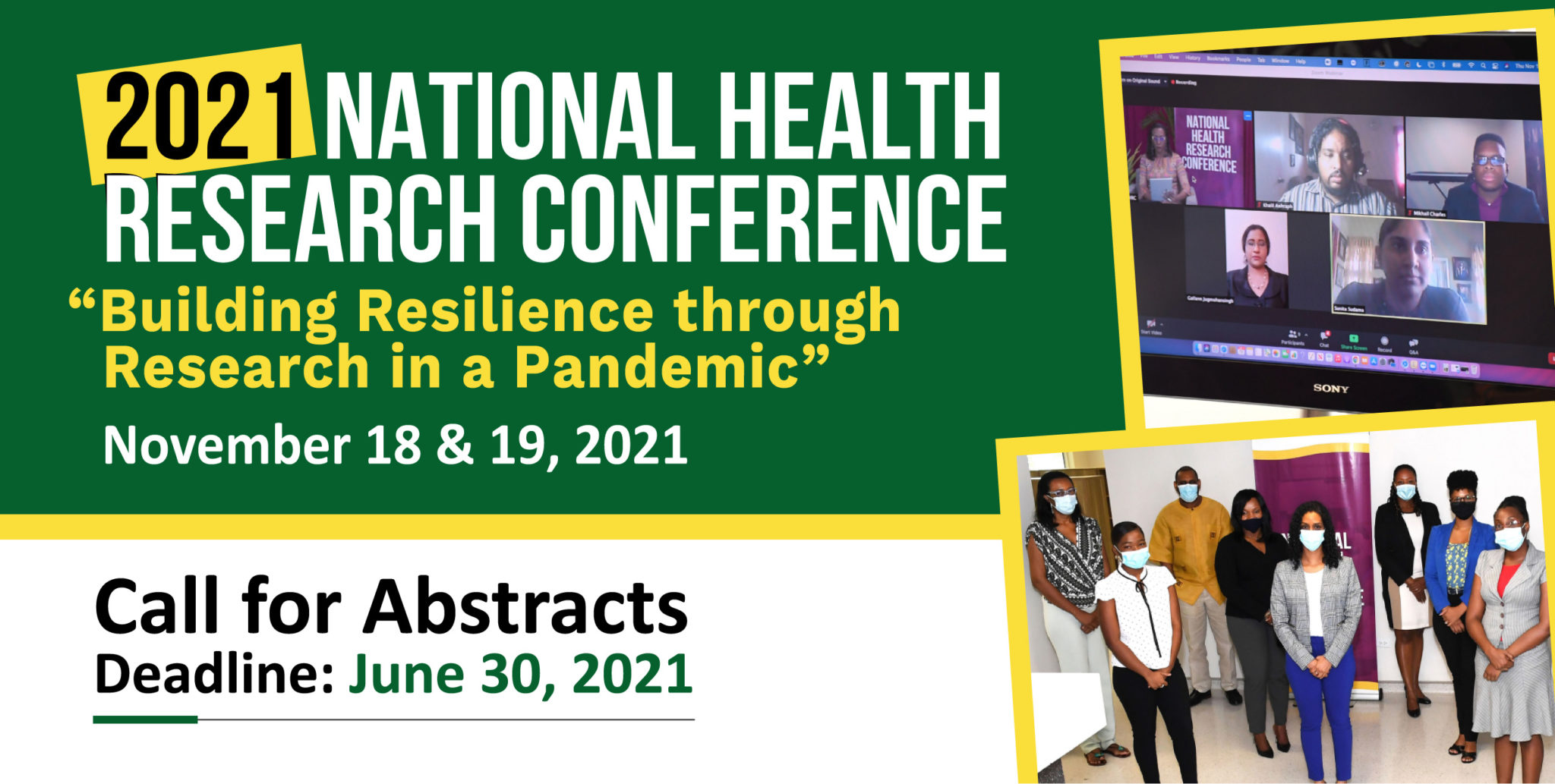 CALL FOR ABSTRACTS National Health Research Conference (NHRC) 2021