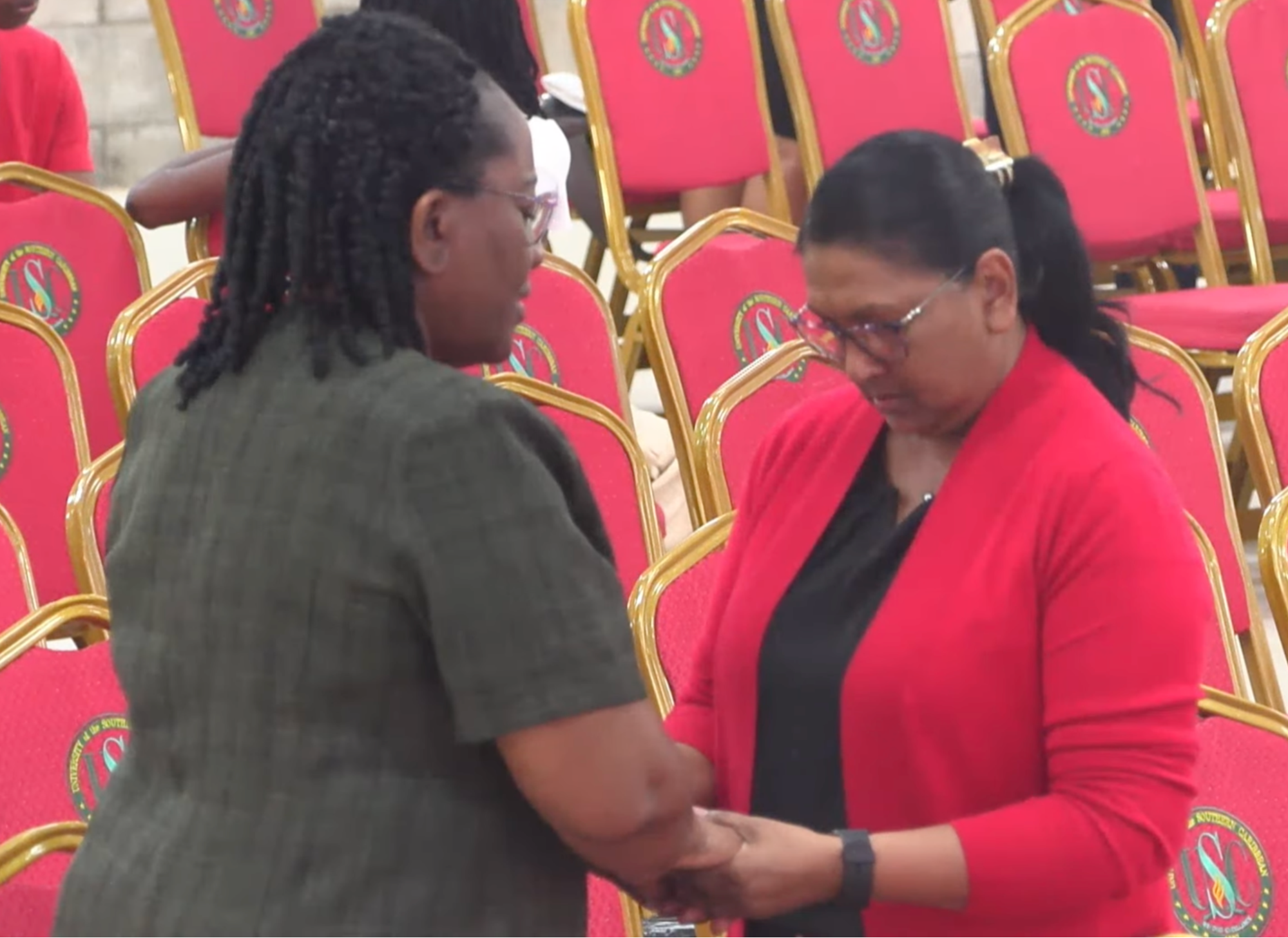 Faculty Members Engaged in a Season of Prayer at Week of Prayer