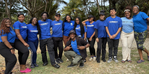 USC Students Participate in Community Beach Clean-Up at Matura Beach
